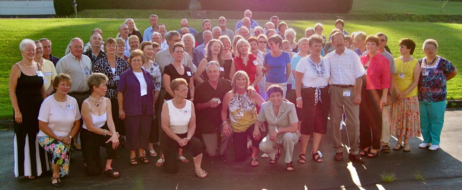 BAHS 45th Class Reunion, July 2010,
Masonic Temple, Bradford, PA
